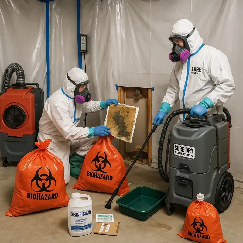 Contaminated Water Handling Protocols process in Clay County, MN