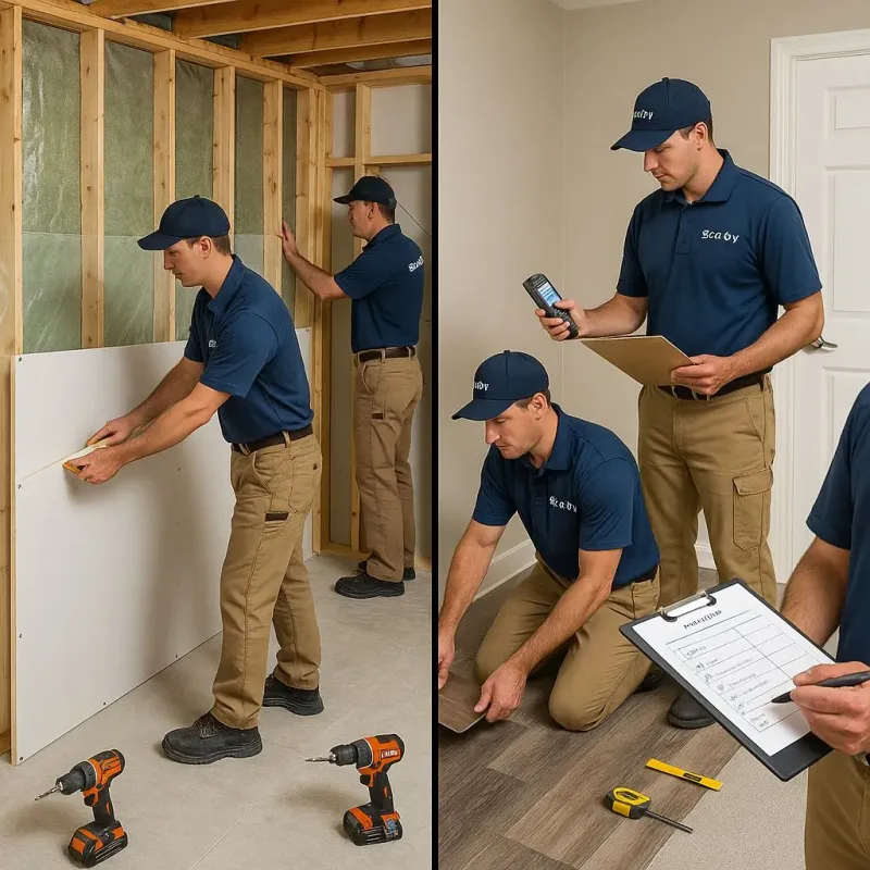 Repairs and Reconstruction process in Clay County, MN